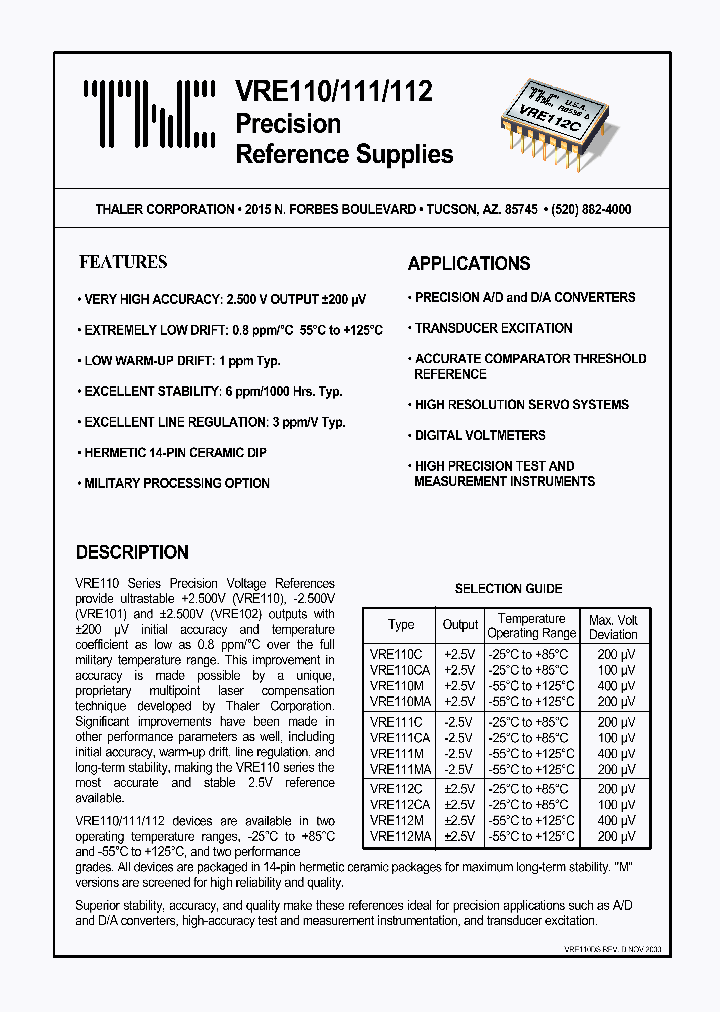 VRE111C_7813770.PDF Datasheet