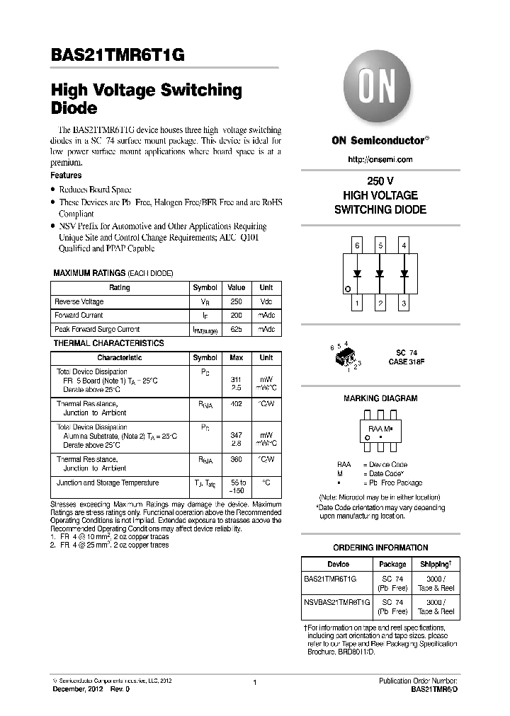 BAS21TMR6_7781469.PDF Datasheet