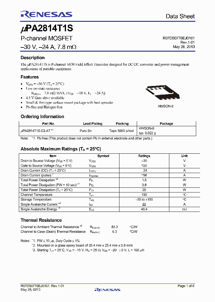 UPA2814T1S_7780029.PDF Datasheet