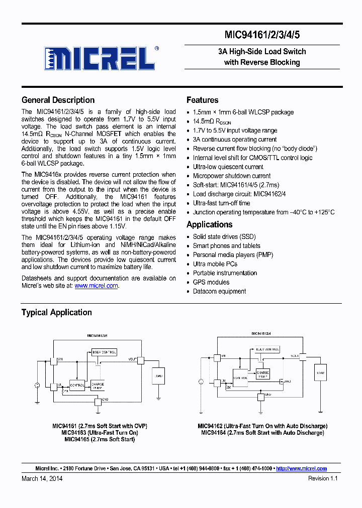 MIC94161_7769170.PDF Datasheet