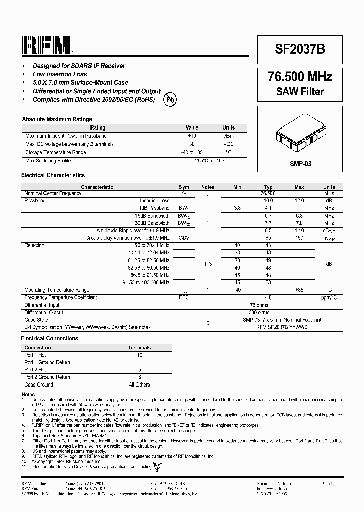 SF2037B_7764982.PDF Datasheet
