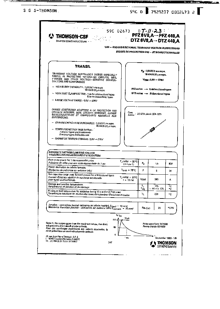 DTZ400_7767983.PDF Datasheet
