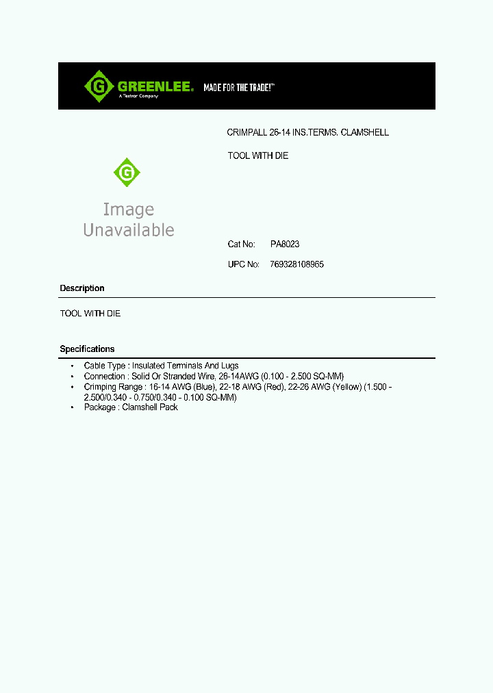 PA8023_7763880.PDF Datasheet