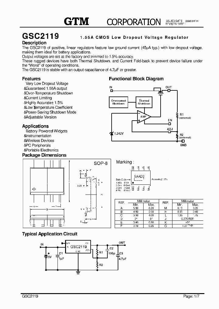 GSC2119_7792489.PDF Datasheet