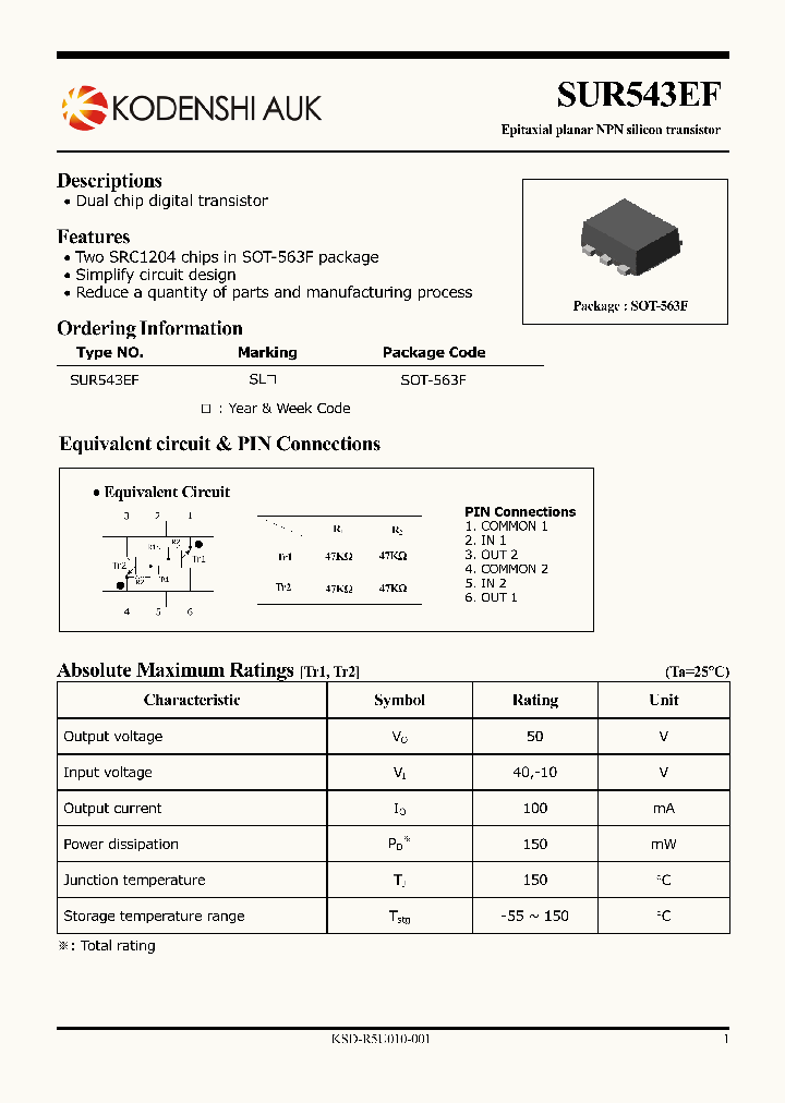 SUR543EF_7770826.PDF Datasheet