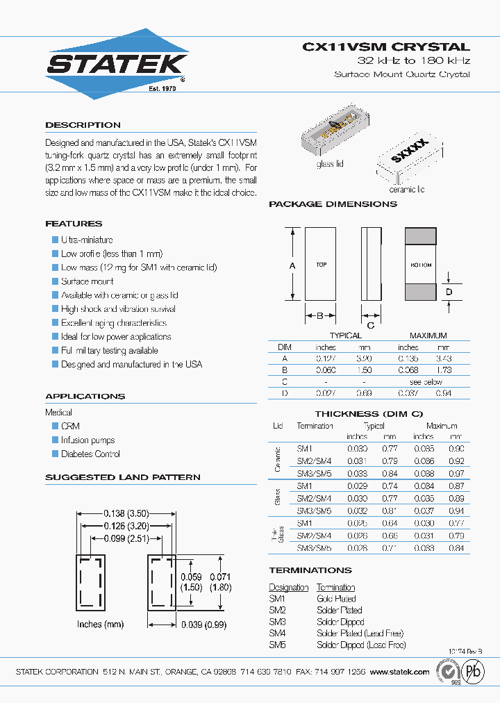 CX11VSM_7792465.PDF Datasheet