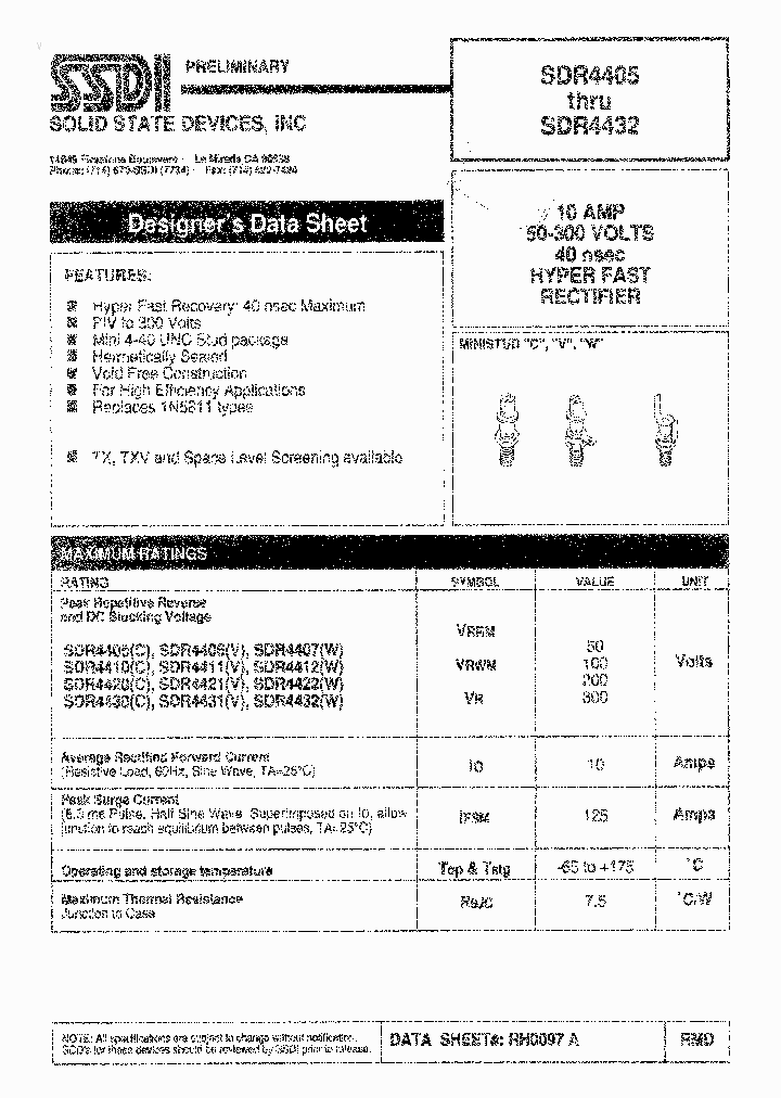 SDR4422W_7757342.PDF Datasheet