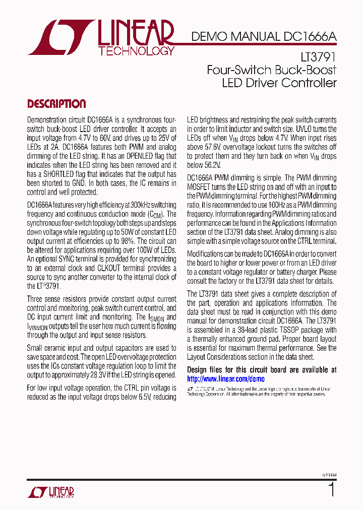 LT3791_7799411.PDF Datasheet