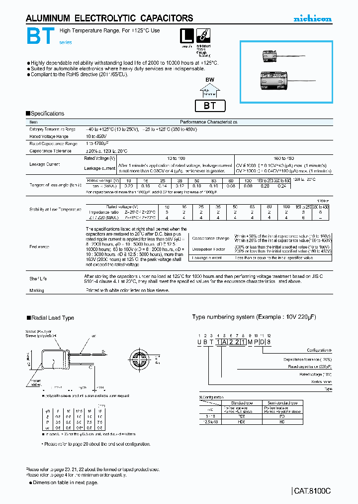 UBT1V471MHD_7800703.PDF Datasheet