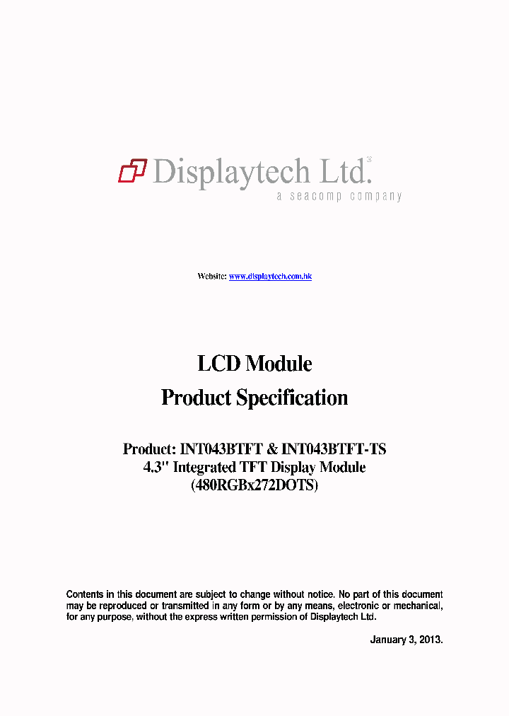 INT043BTFT_7815204.PDF Datasheet