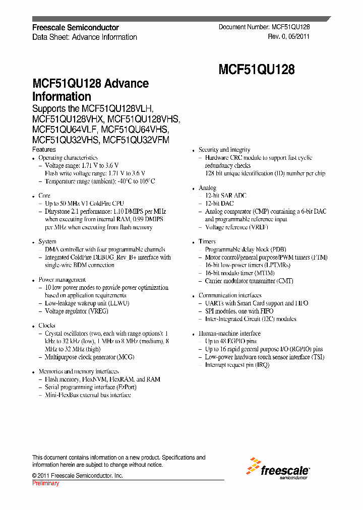 MCF51QU128_7825195.PDF Datasheet