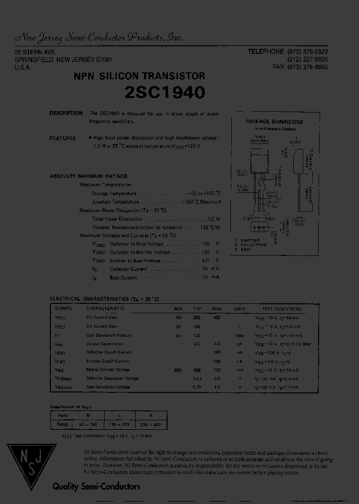 2SC194013_7825389.PDF Datasheet