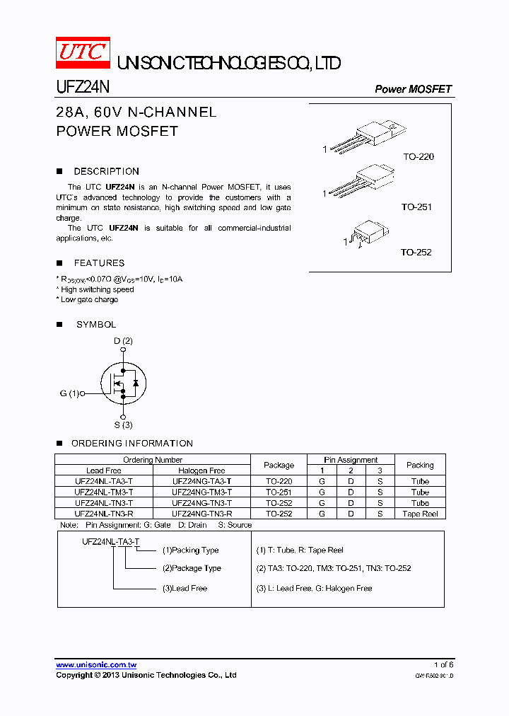 UFZ24N_7825973.PDF Datasheet