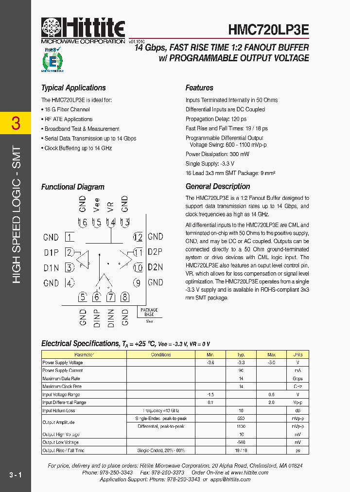 HMC720LP3E_7825789.PDF Datasheet