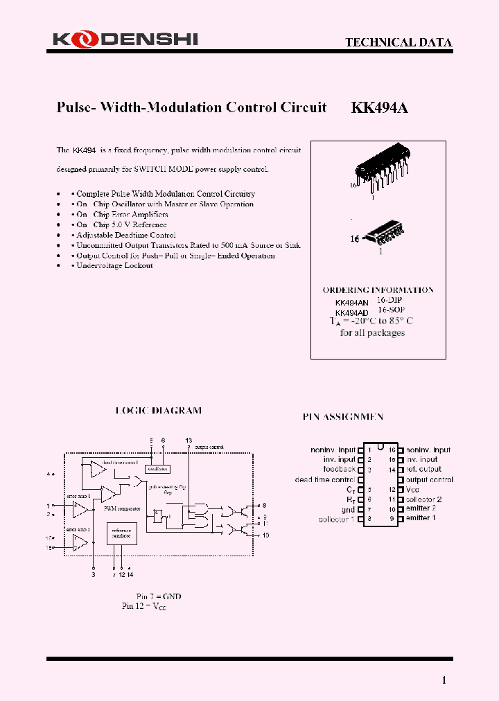 KK494A_7826463.PDF Datasheet