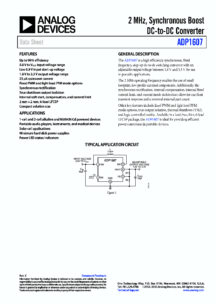 ADP1607_7826345.PDF Datasheet
