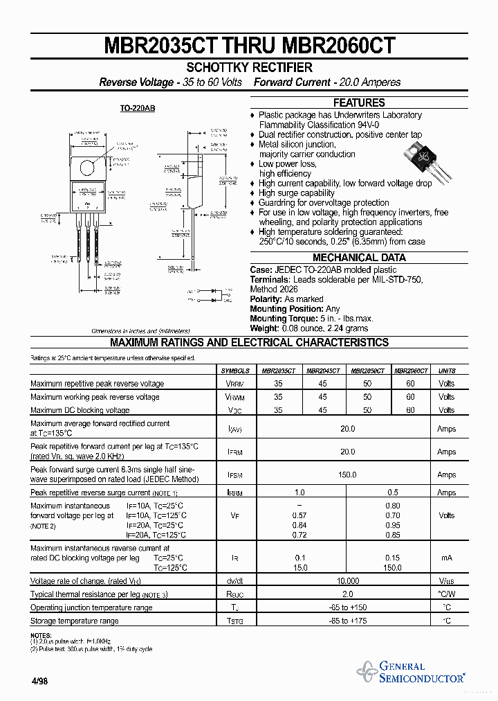 MBR2050CT_7757055.PDF Datasheet