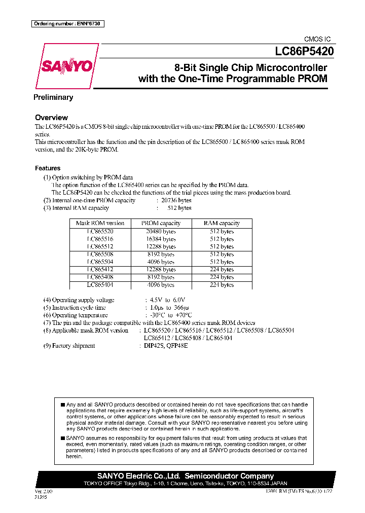 LC865508_7828554.PDF Datasheet
