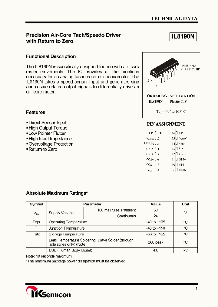 IL8190N_7830199.PDF Datasheet