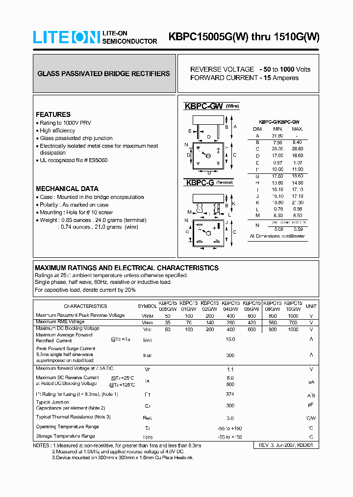 KBPC1504_7765673.PDF Datasheet