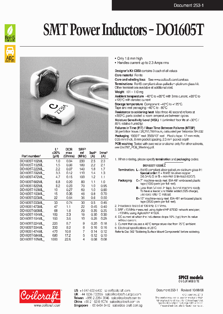 DO1605T-102MLB_7840032.PDF Datasheet