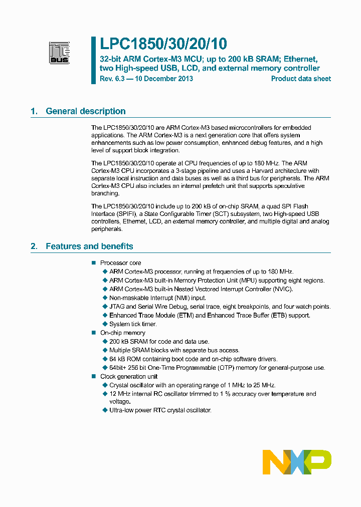 LPC1830FBD144_7840694.PDF Datasheet
