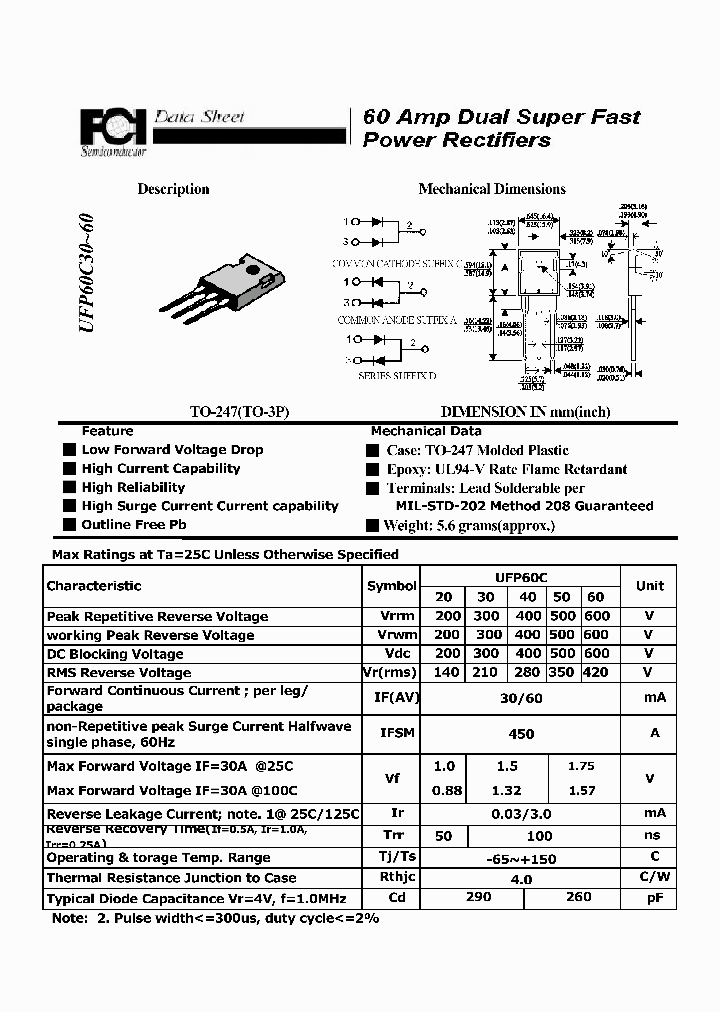 UFP20C_7842306.PDF Datasheet