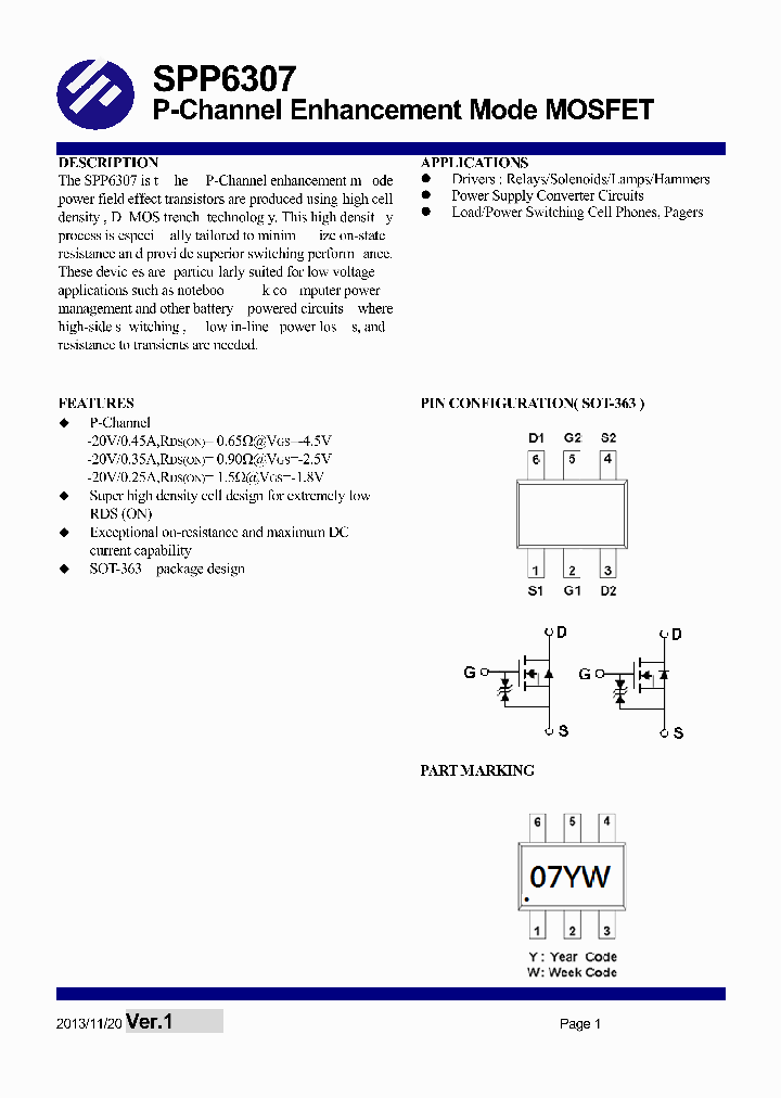 SPP6307_7755898.PDF Datasheet