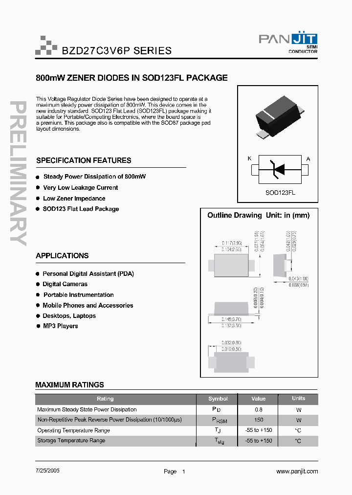 BZD27C14P_7785789.PDF Datasheet