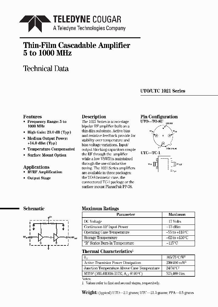 UTO1021_7778620.PDF Datasheet