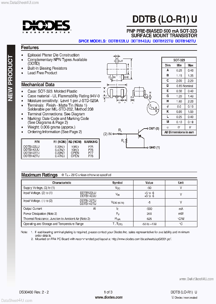 DDTBU_7758832.PDF Datasheet