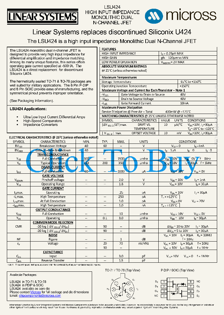 LSU424_7764055.PDF Datasheet
