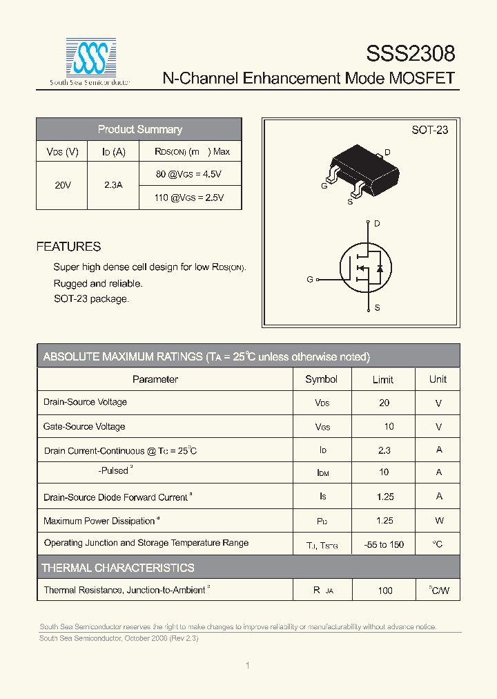 SSS2308_7762040.PDF Datasheet
