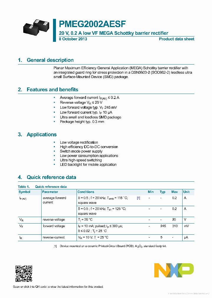 PMEG2002AESF_7761197.PDF Datasheet