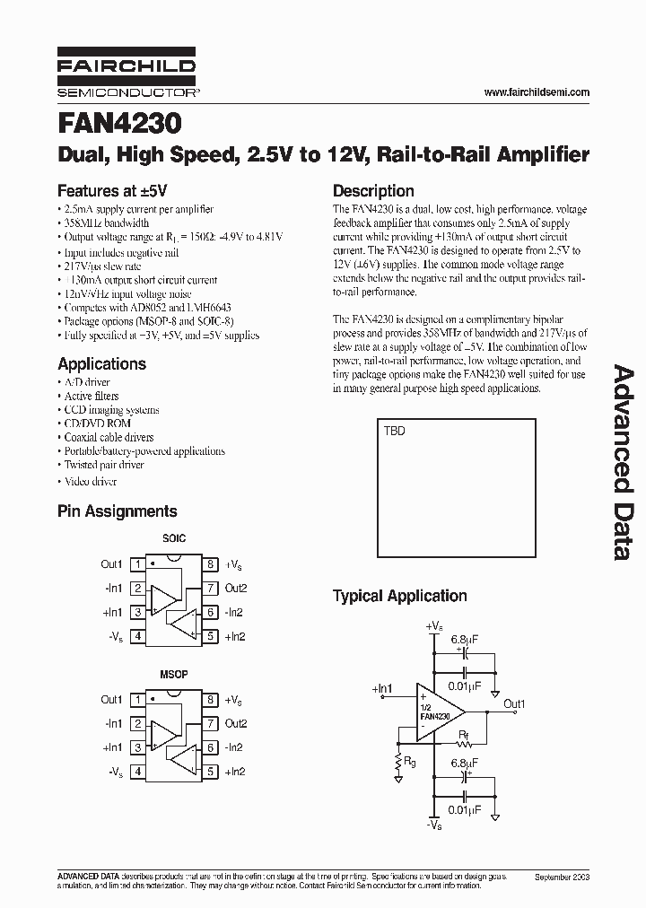 FAN4230IMU8X_7780888.PDF Datasheet