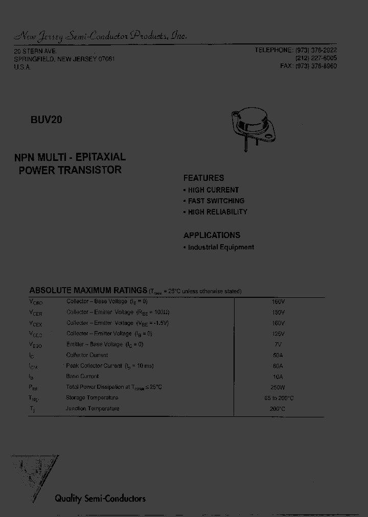 BUV20_7848234.PDF Datasheet