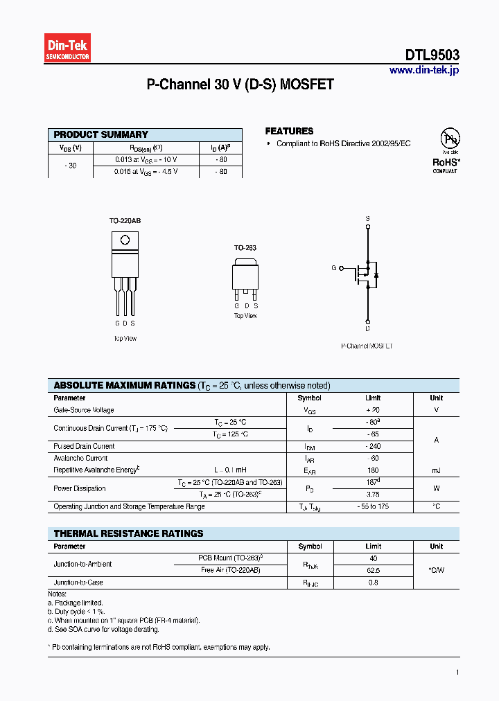 DTL9503_7849730.PDF Datasheet