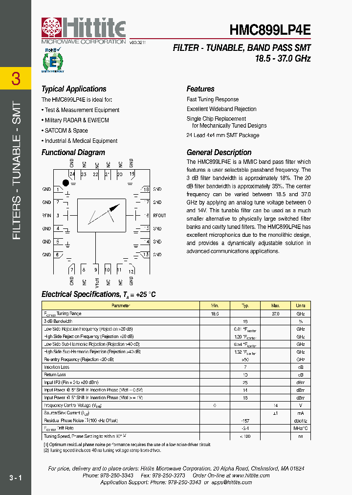 HMC899LP4E_7848699.PDF Datasheet
