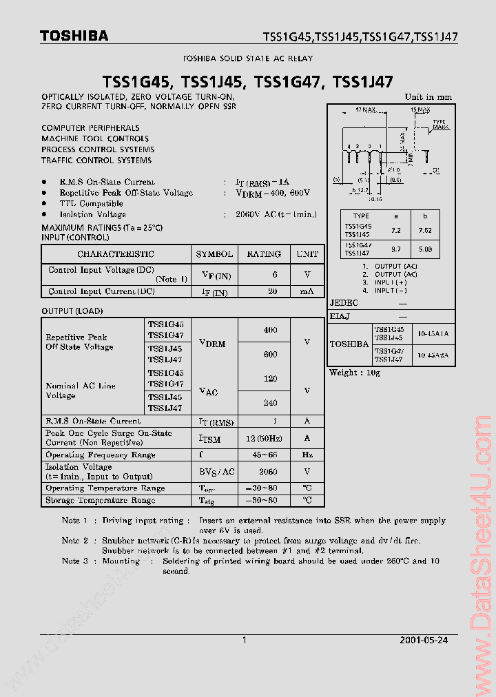 TSS1G47_7765248.PDF Datasheet