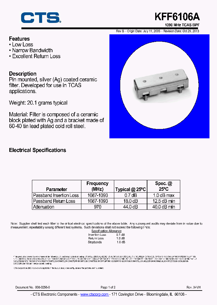KFF6106A_7851453.PDF Datasheet