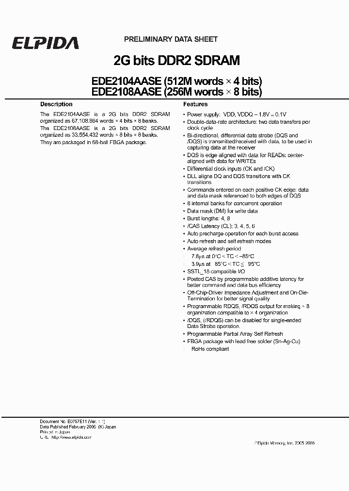 EDE2104AASE-6E-E_7799686.PDF Datasheet