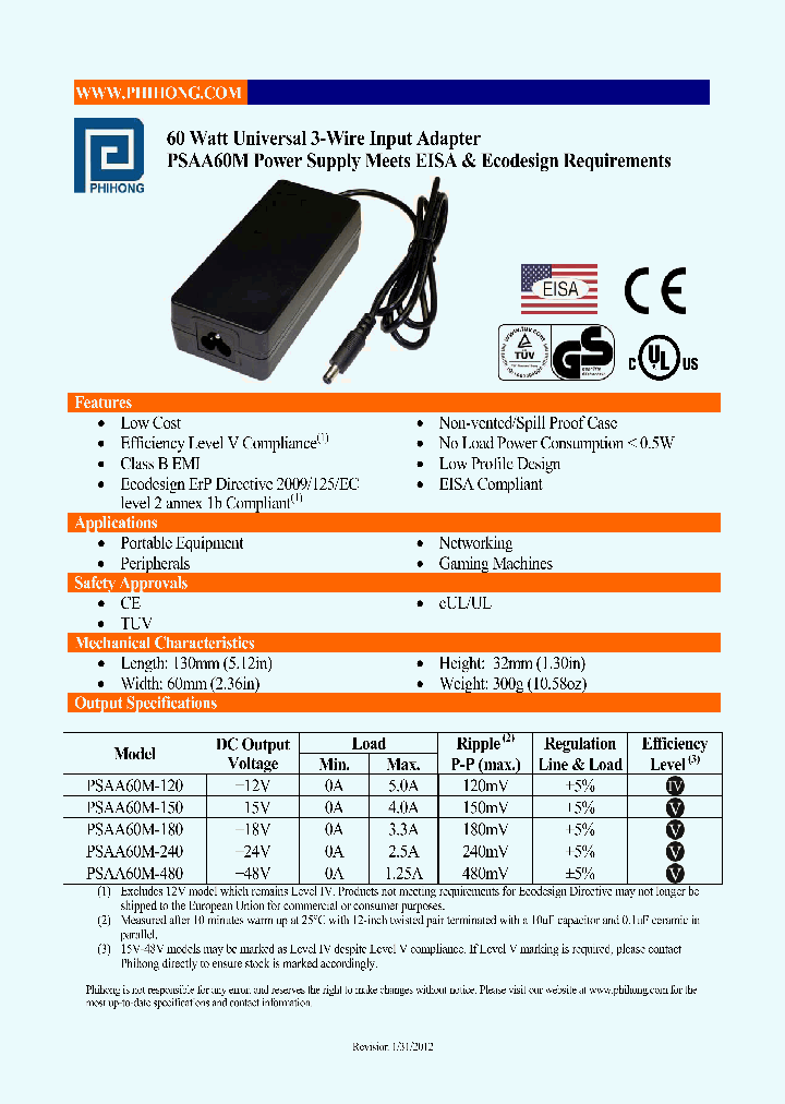 PSAA60M-12014_7854213.PDF Datasheet
