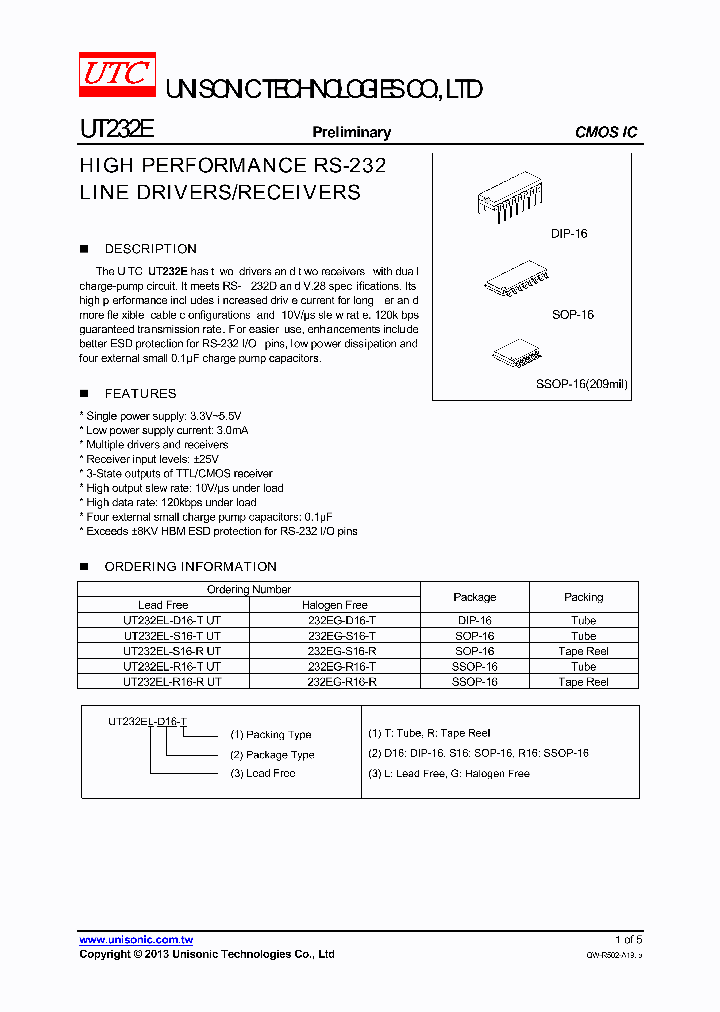 UT232E_7767193.PDF Datasheet