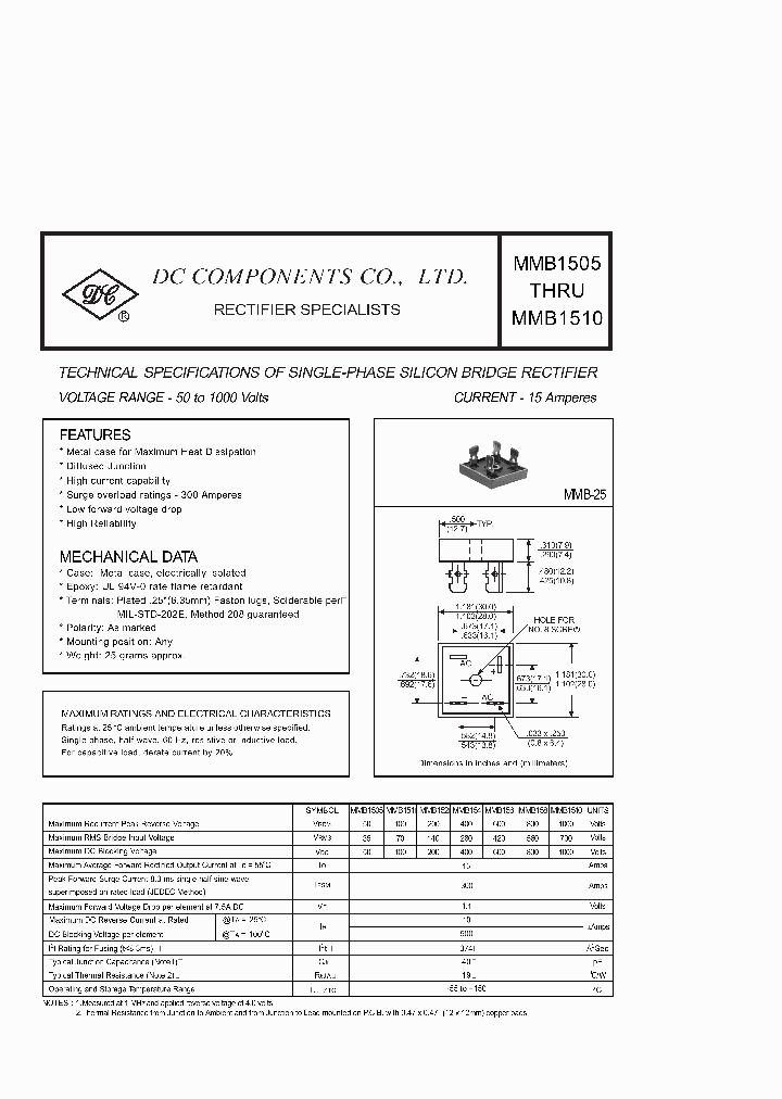 MMB158_7809024.PDF Datasheet
