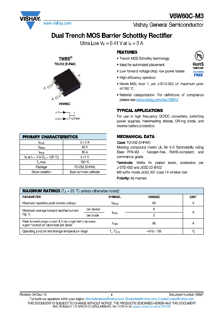 V6W60C-M3I_7866016.PDF Datasheet