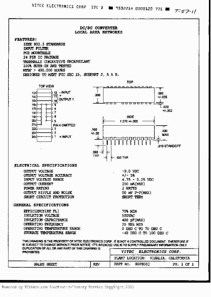 80P8002_7814825.PDF Datasheet