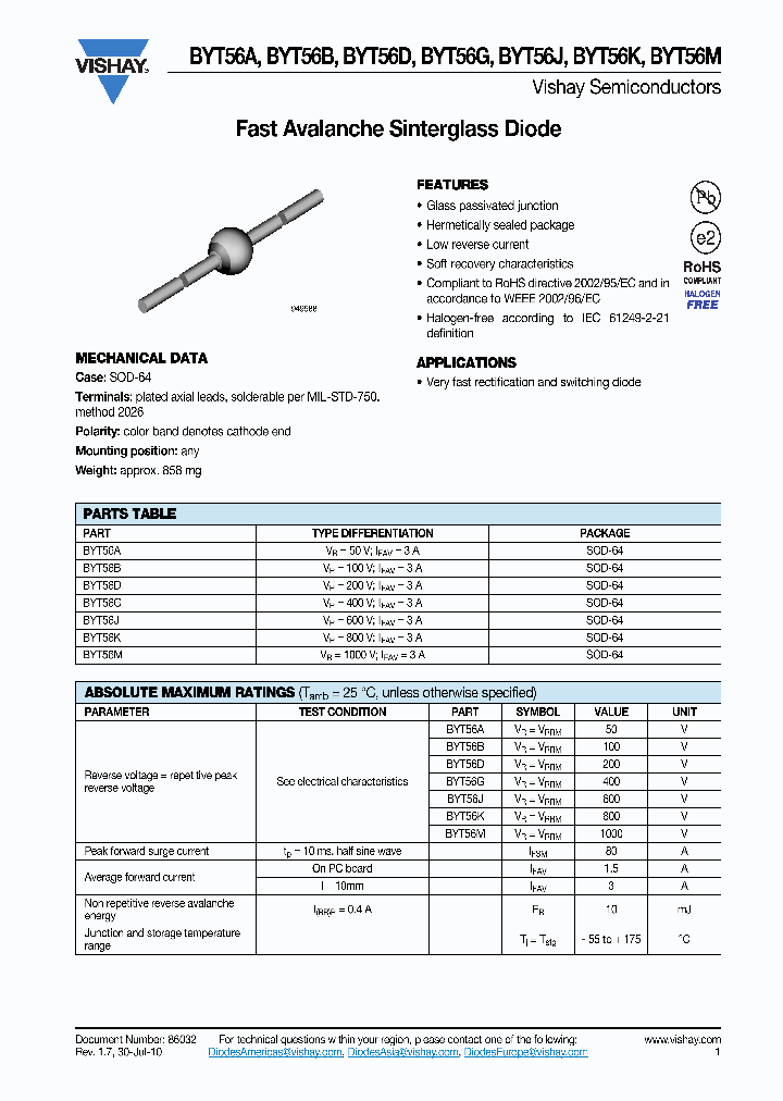 BYT56A10_7865190.PDF Datasheet