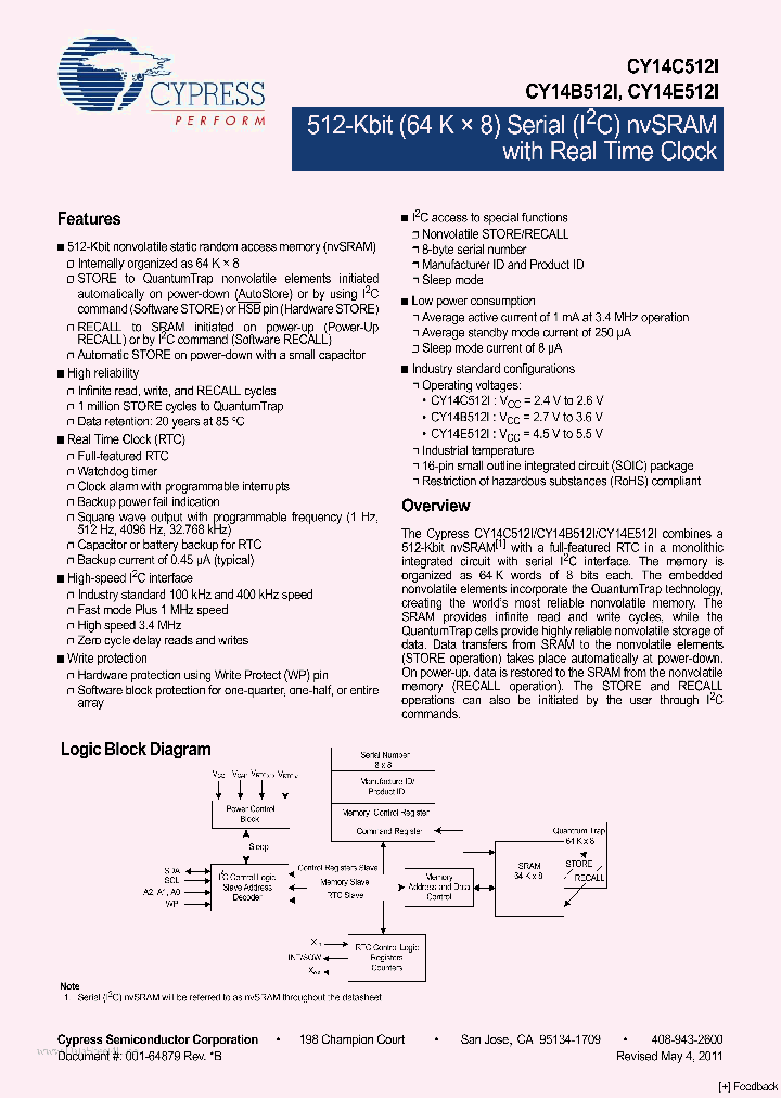 CY14E512I_7769720.PDF Datasheet