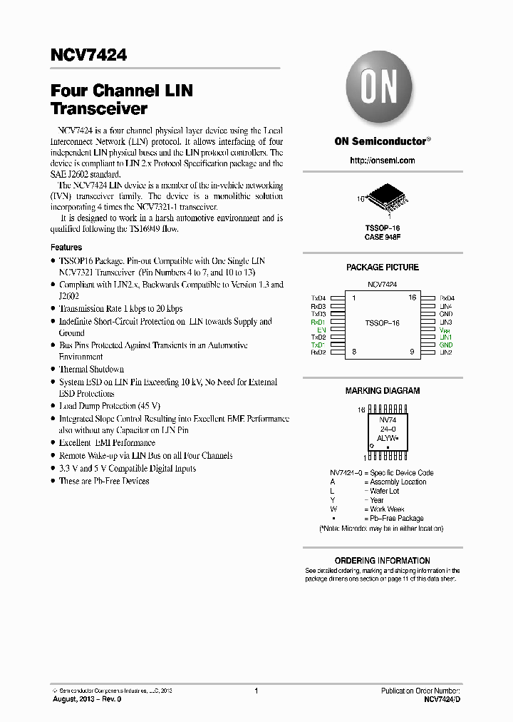NCV7424_7869845.PDF Datasheet