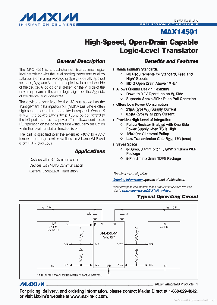 MAX14591_7775326.PDF Datasheet